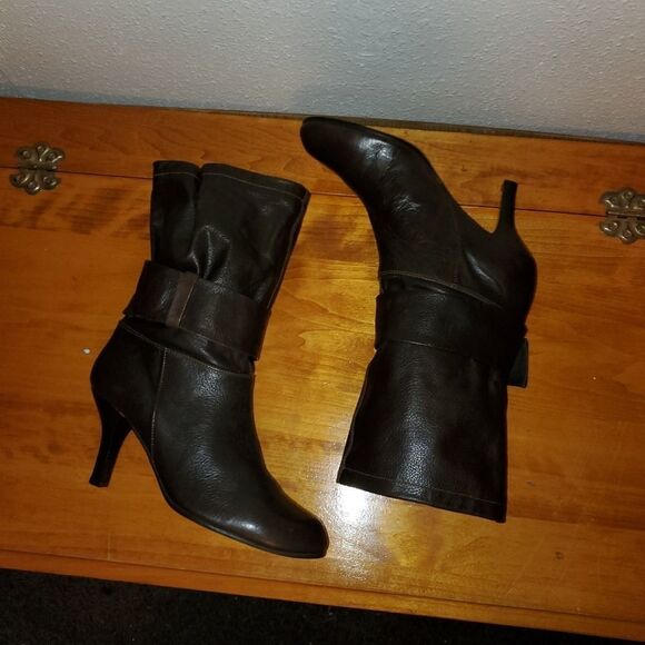 P. Ross High Ankle Boots Size 38 European - Picture 2 of 6